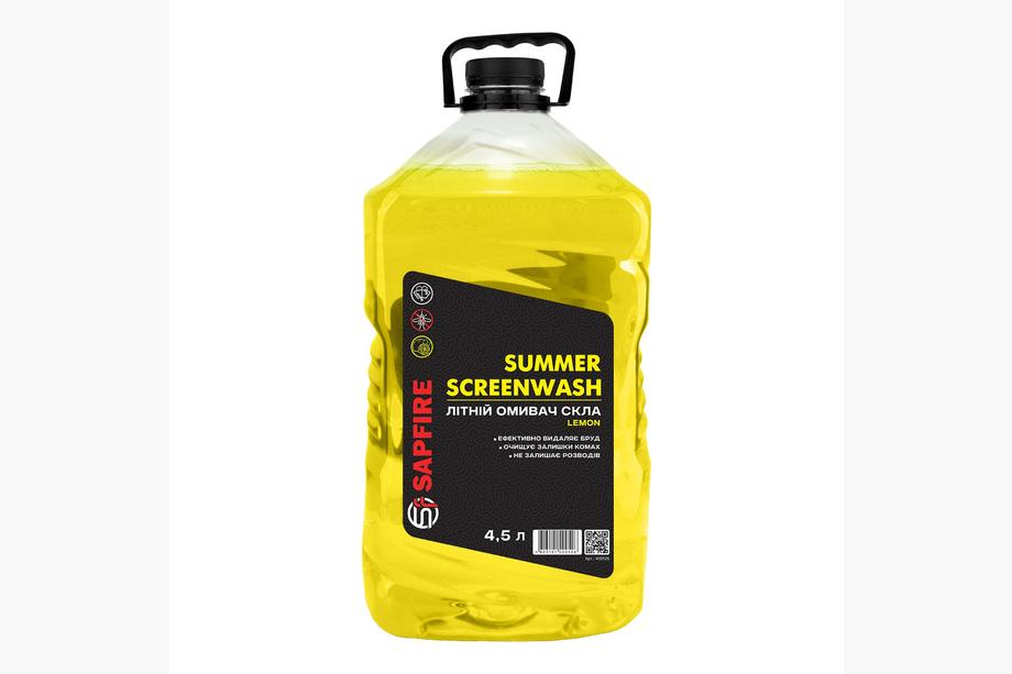 Limpiaparabrisas de verano SAPFIRE Summer Screenwash 4,5L - Limón Image