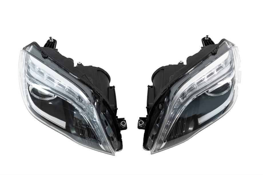 Mercedes GLK class X204 2008-2015 Faros delanteros FullLed V-1 (2012-2015, juego de 2) Foto 4
