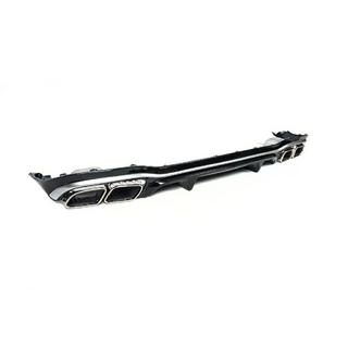 Difusor trasero con colas de escape E63-Desgin Silver (para AMG/AMG-Line 2020-2024) foto 3