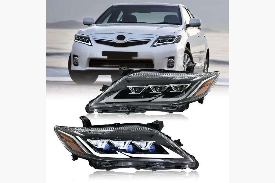 Toyota Camry 2006-2011 Faros delanteros Lexus-design V2 (restyling, 2 uds) Image