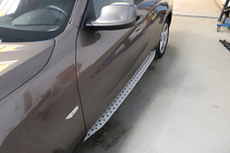 BMW X1 E84 2009-2015 Estribos originales (2 uds, aluminio) foto 3