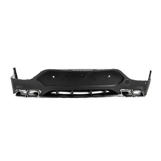 Difusor Trasero con Salidas Plateado (Diseño AMG63) foto 4