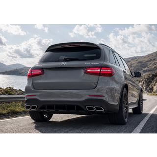 Difusor trasero con salidas Plata (Diseño AMG63) foto 2