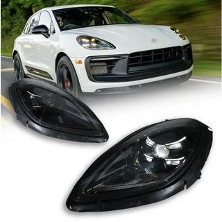 Faros delanteros negros (para 2018-2021, 2 uds) Porsche Macan 2014-2024