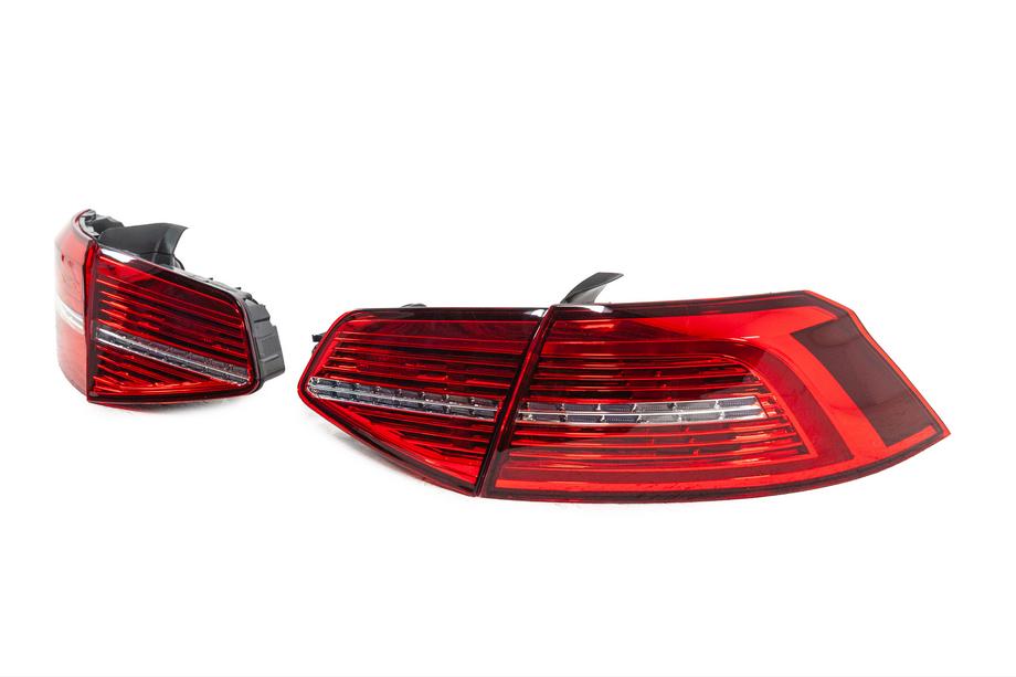 Volkswagen Passat B8 2015-2023 Pilotos traseros LED (SD, para 2014-2018, 2 uds) Foto 5