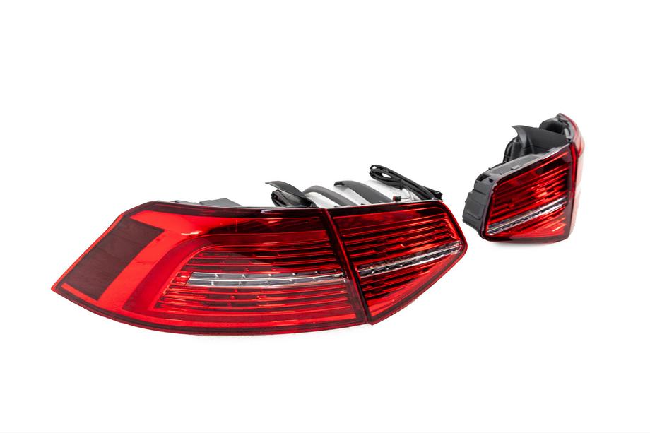 Volkswagen Passat B8 2015-2023 Pilotos traseros LED (SD, para 2014-2018, 2 uds) Foto 6