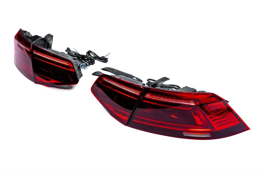 Volkswagen Passat B8 2015-2023 Pilotos traseros LED diseño 2019+ (SD, para 2014-2018 Europa, 2 uds.) Foto 3