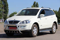 SsangYong Kyron 2005-2014 Defensa Delantera WT003 (Acero Inoxidable) foto 3