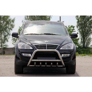 Defensa Delantera WT003 (Acero Inoxidable) SsangYong Kyron 2005-2014 foto 4