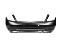 Mercedes S-class W222 2013-2022 Parachoques trasero con difusor Maybach (2018-2022) foto 1