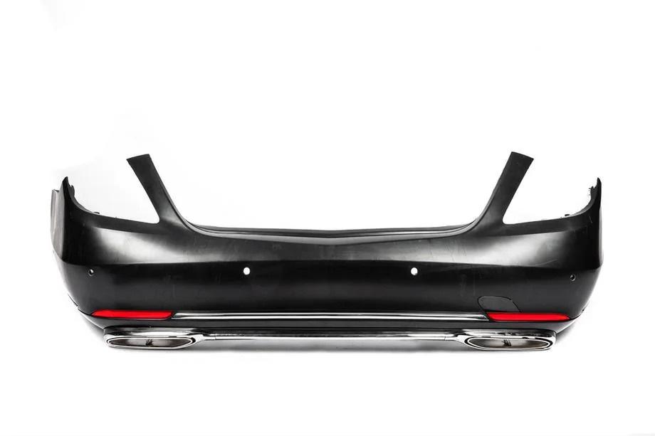 Mercedes S-class W222 2013-2022 Parachoques trasero con difusor Maybach (2018-2022) Image