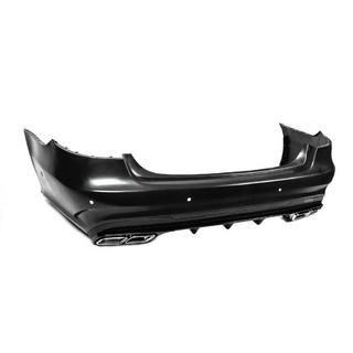Parachoques trasero con difusor E63 AMG (2013-2016) foto 2