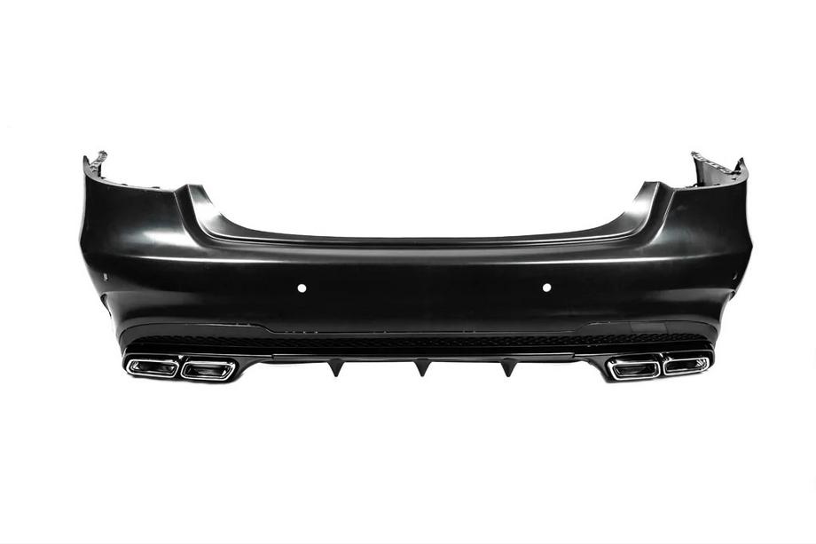Mercedes E-class W212 2009-2016 Parachoques trasero con difusor E63 AMG (2013-2016) Image