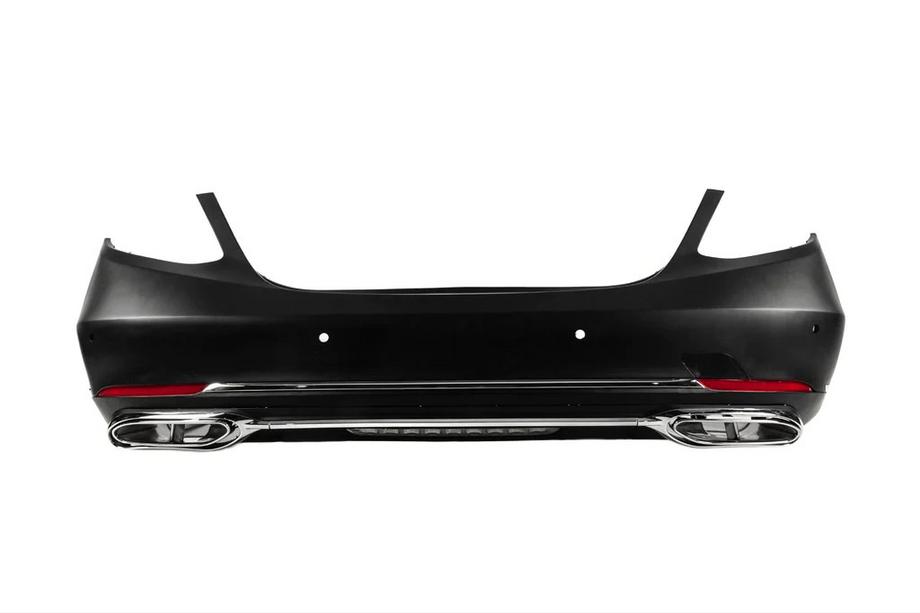 Mercedes E-class W213 2016-2023 Parachoques trasero con difusor Maybach (2016-2020) Image