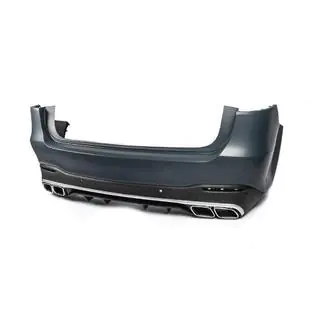 Parachoques trasero con difusor AMG GLS63 Mercedes GLS X167 2019- foto 2
