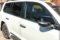 Toyota Land Cruiser 200 2007-2021 Molduras de ventana (6 uds, acero inoxidable) Carmos - Acero Inoxidable Turco foto 14