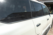 Toyota Land Cruiser 200 2007-2021 Molduras de ventana (6 uds, acero inoxidable) Carmos - Acero Inoxidable Turco foto 3