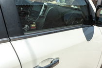 Toyota Land Cruiser 200 2007-2021 Molduras de ventana (6 uds, acero inoxidable) Carmos - Acero Inoxidable Turco foto 17