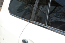 Toyota Land Cruiser 200 2007-2021 Molduras de ventana (6 uds, acero inoxidable) Carmos - Acero Inoxidable Turco foto 4