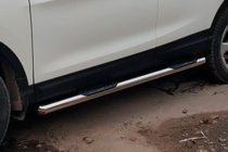 Nissan Qashqai 2014-2021 Barras Laterales (2017-2021, 2 uds, Acero Inoxidable) foto 2