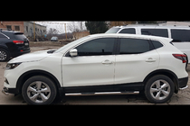 Nissan Qashqai 2014-2021 Barras Laterales (2017-2021, 2 uds, Acero Inoxidable) foto 5