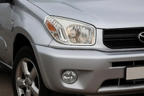 Toyota Rav 4 2001-2005 Cubiertas de Faros Cromadas (2 uds., Plástico) 2003-2006 foto 1