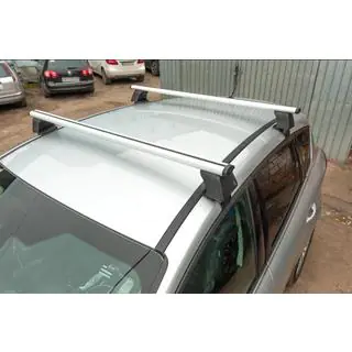 Barras de techo para techo liso (2 uds, Asaf V4)