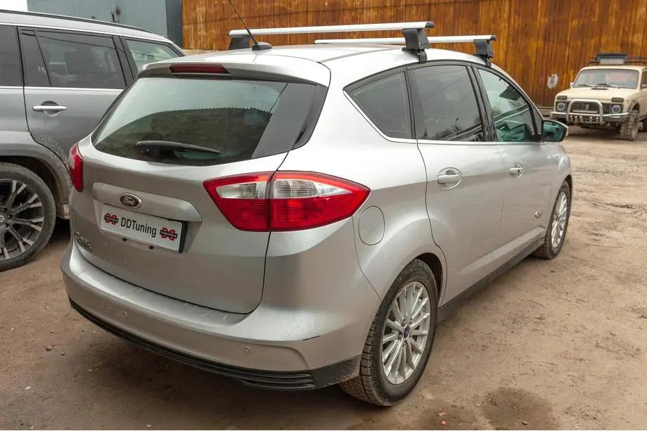 Ford C-Max/Grand C-Max 2010-2019 Barras de techo para techo liso (2 uds, Asaf V4) Foto 6