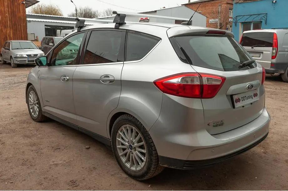 Ford C-Max/Grand C-Max 2010-2019 Barras de techo para techo liso (2 uds, Asaf V4) Foto 11