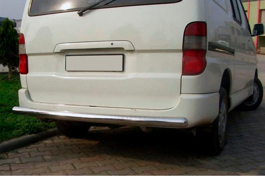 Toyota HiAce Barra Trasera Acero Inoxidable Image
