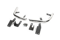 Toyota Land Cruiser Prado 120 2002-2009 Esquinas traseras AK003 (2 uds., acero inoxidable) foto 2