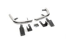 Toyota Land Cruiser Prado 120 2002-2009 Esquinas traseras AK003 (2 uds., acero inoxidable) foto 9