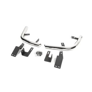 Esquinas traseras AK003 (2 uds., acero inoxidable) Toyota Land Cruiser Prado 120 2002-2009 foto 2