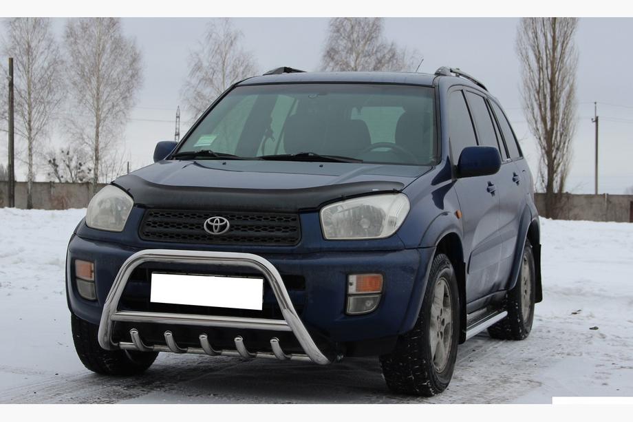 Toyota Rav 4 2001-2005 Defensa Delantera WT003 (Acero Inoxidable) Foto 2