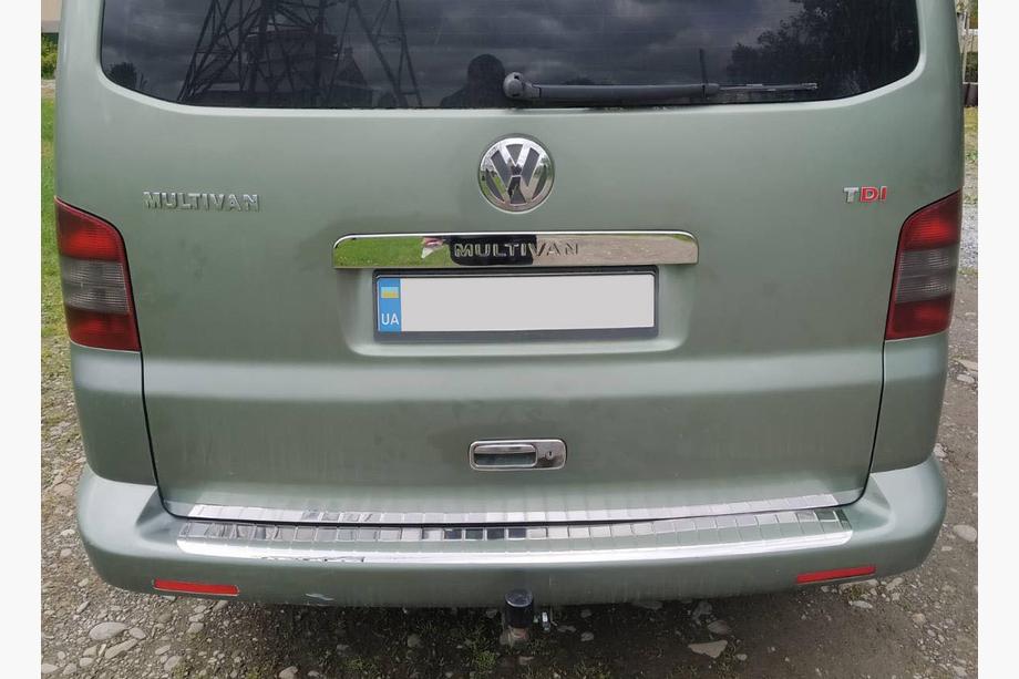 Volkswagen Caddy 2004-2010 Cubierta de Manija de Maletero Acero Inoxidable Carmos - Acero Inoxidable Turco Foto 2