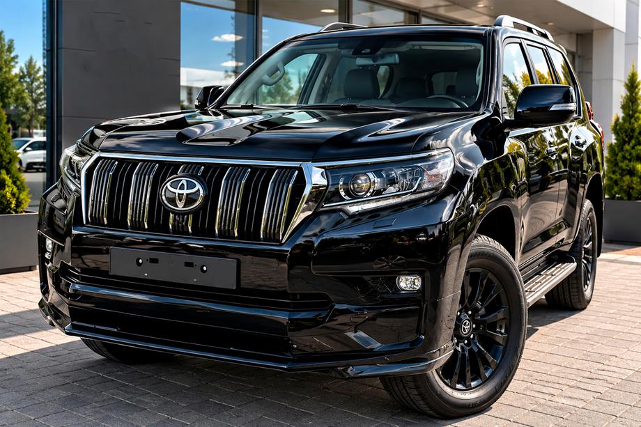 Toyota Land Cruiser Prado 150 2009-2023 Labio de parachoques delantero Executive (para 2017+) Image