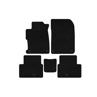 Alfombrillas de moqueta Premium (2012-2015, Negro)