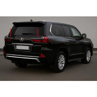 Cubiertas Cromadas para Luces Traseras BlackEdition (para 2016+) Lexus LX570/450d 2008-2022 foto 1