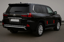 Lexus LX570/450d 2008-2022 Cubiertas de molduras BlackEdition (para 2016+) foto 2