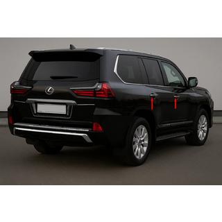 Cubiertas de Manijas Cromadas BlackEdition (para 2016+) Lexus LX570/450d 2008-2022 foto 2