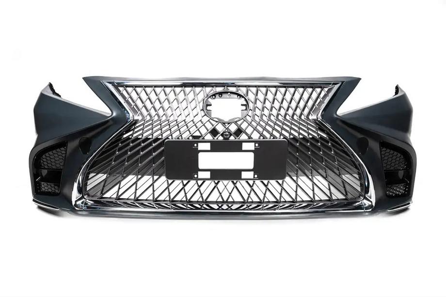 Toyota Camry 2017–2023 Parachoques delantero Lexus LS estilo completo Foto 1