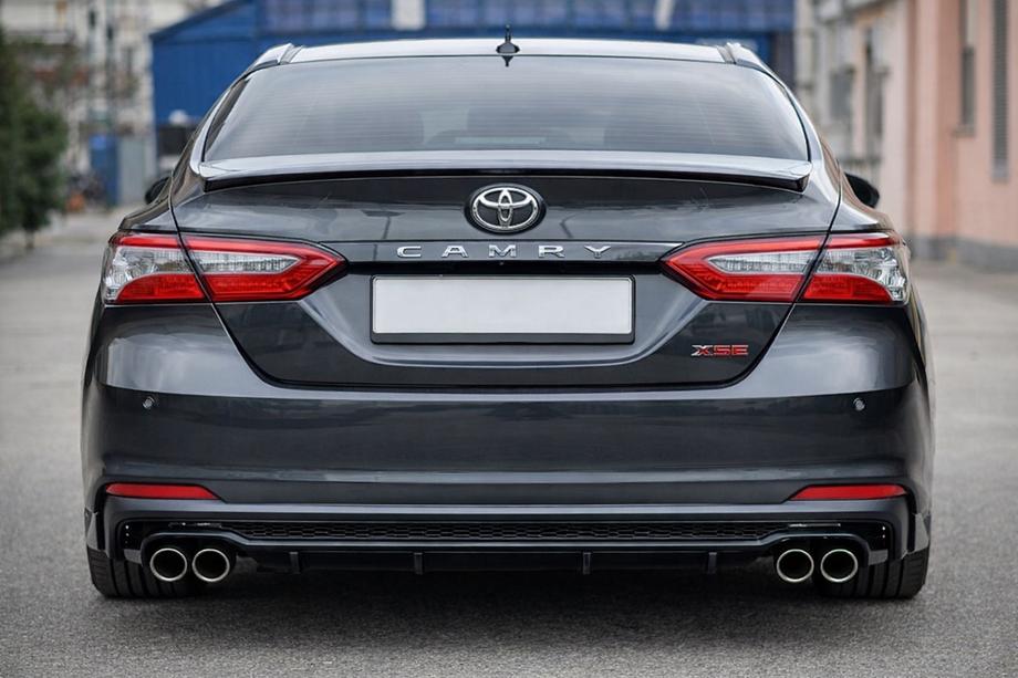 Toyota Camry 2017–2023 Parachoques trasero Lexus LS estilo completo Image
