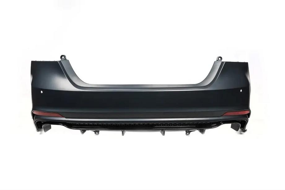 Toyota Camry 2017–2023 Parachoques trasero Lexus LS estilo completo Foto 3