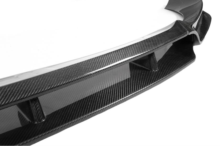 BMW X6 G06 2019–2027 Labio Delantero Parachoques Carbono V1 (para M-Sport, 2018-2022) Foto 10
