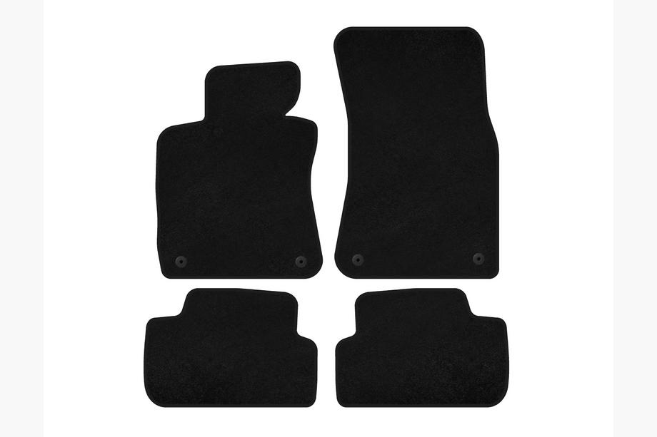 BMW 6 Series E63/E64 2003-2010 Alfombrillas de moqueta Premium (Negro) Image