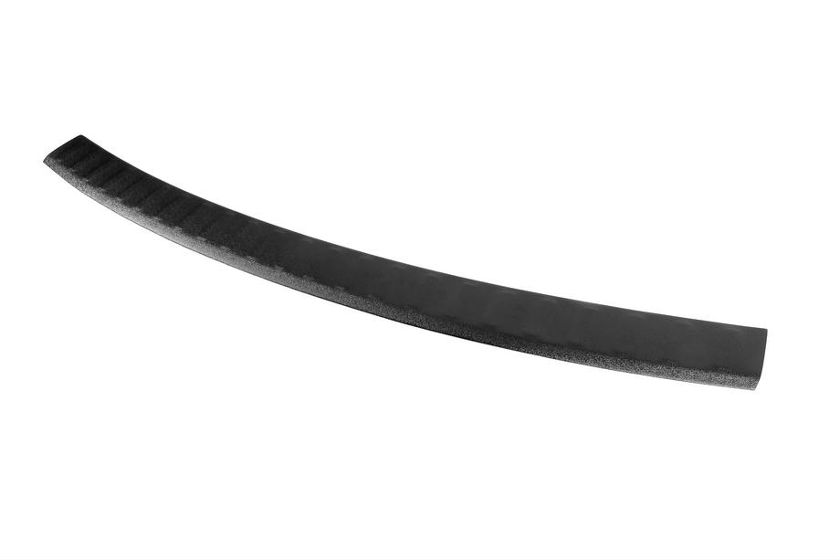 Volkswagen Caddy 2010-2015 Protector de parachoques trasero con borde DDU (mate) Foto 2