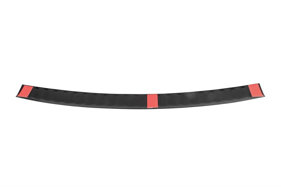 Volkswagen Caddy 2010-2015 Protector de parachoques trasero con borde DDU (mate) Foto 3