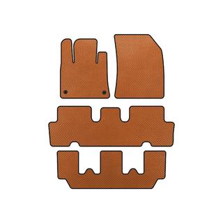 Alfombrillas EVA V1 (3 Filas, Naranja)