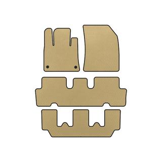 Alfombrillas EVA V1 (3 Filas, Beige)