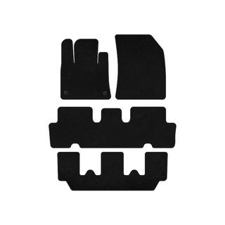 Alfombrillas textiles Premium V1 (3 filas, Negro) Citroen C-4 Picasso 2013–2022 foto 1